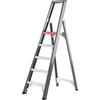 Step ladder, one-sided FEO 3 with platform